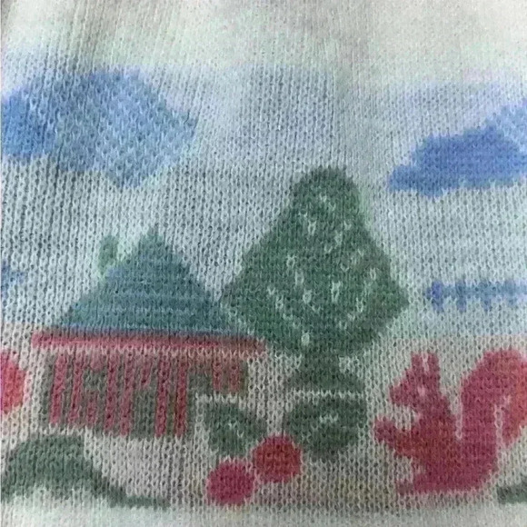 Nann Knits Vintage 1970’s Sweater Dress Size 18 Months Made in France - Picture 7 of 13